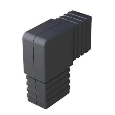 Изогнутый трубный соединитель - SRAAF - ISC PLASTIC PARTS - из стали / из полиамида