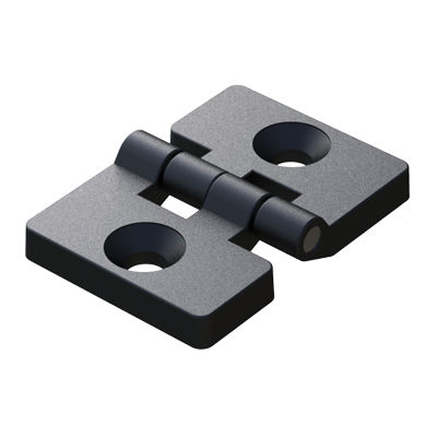 Плоский шарнир - JTPAA - ISC PLASTIC PARTS - из нержавеющей стали / из РА / привинчиваемый