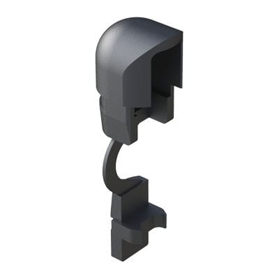 Прямоугольное кольцо-компенсатор напряжения - MPRZA - ISC PLASTIC PARTS - нейлоновое / с канавкой / для кабеля
