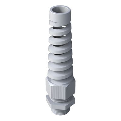 Кабельная втулка из полиамида - PRPRF - ISC PLASTIC PARTS - IP68 / с спиральным гибким предохранителем
