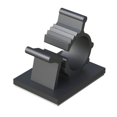 Зажим для кабелей - MKAA - ISC PLASTIC PARTS - из полиэтилена / из полиамида / нейлоновый