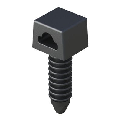 Основание для зажимного хомута из полиамида - MTPSB - ISC PLASTIC PARTS