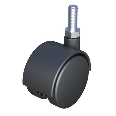 Неподвижный ролик - RSIR - ISC PLASTIC PARTS - с резьбовым стержнем / из полипропилена