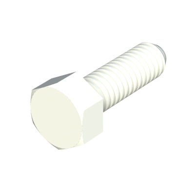 Винт с шестигранной головкой - MTCH - ISC PLASTIC PARTS - нейлоновый / из пластика / химически стойкий