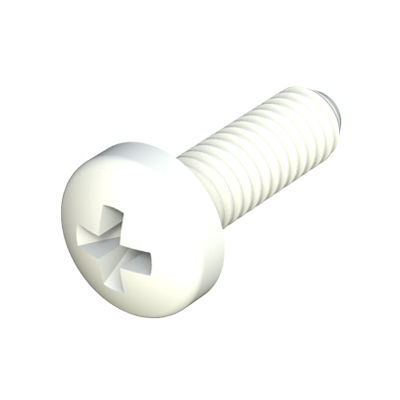Винт с выпуклой головкой - MTCCP - ISC PLASTIC PARTS - крестообразный / из полиамида / нейлоновый