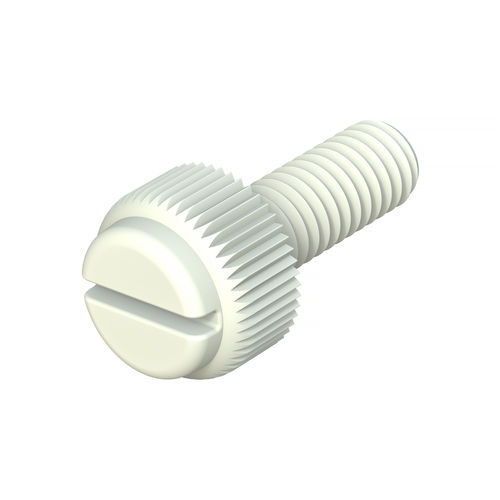 Нейлоновый рифленый винт - MTCER - ISC PLASTIC PARTS - из полиамида / химически стойкий