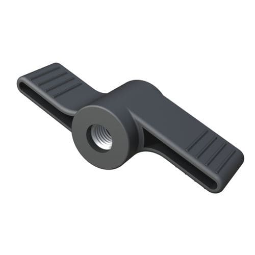 Резьбовая кнопка - BAEPA - ISC PLASTIC PARTS - поворотный затвор / нейлоновая / из стали