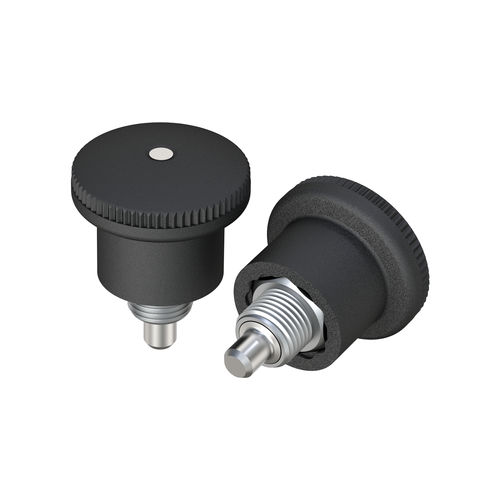 Болт для зажима - CAO - ISC PLASTIC PARTS - из нержавеющей стали / из полиамида / рифленый