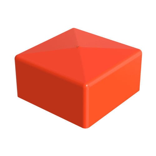 Квадратная крышка - VCRD - ISC PLASTIC PARTS - из ПВХ / литая