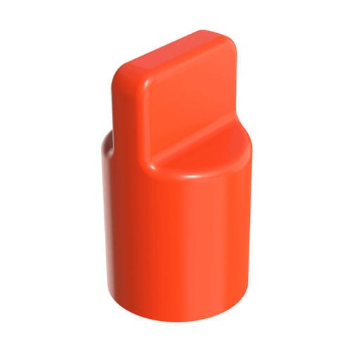 Цилиндрическая крышка - VCRI - ISC PLASTIC PARTS - из ПВХ / литая