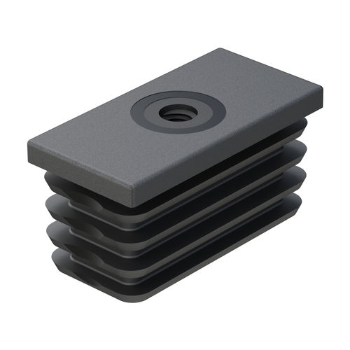 Резьбовая вставка - VOR - ISC PLASTIC PARTS - из полиамида / прямоугольная / квадратная