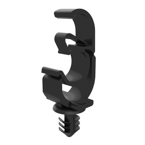 Крепежный хомут с зажимом - WEG - ISC PLASTIC PARTS - из PA6