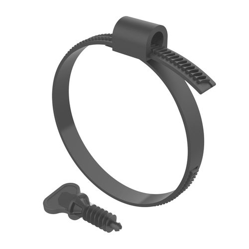 Зажимной хомут из пластика - MAEC - ISC PLASTIC PARTS - винтовой
