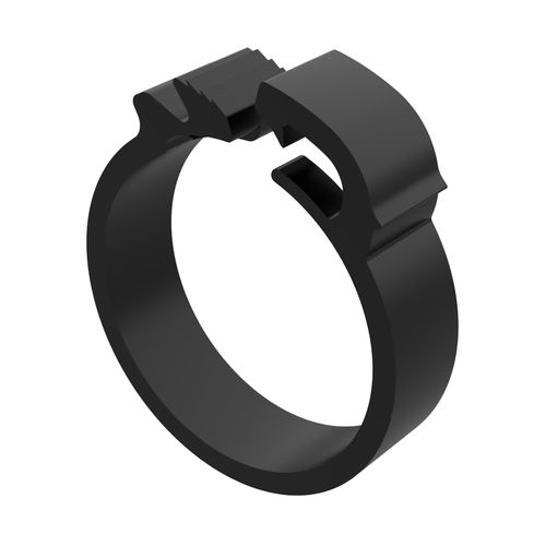 Нейлоновый зажимной хомут - MAE - ISC PLASTIC PARTS - винтовой / многоразовый