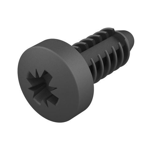 Заклепка с цилиндрической головкой - FBA - ISC PLASTIC PARTS - нейлоновая / резьбовая