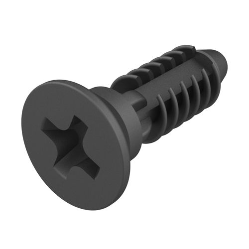 Заклепка с потайной головкой - FBC - ISC PLASTIC PARTS - нейлоновая / резьбовая