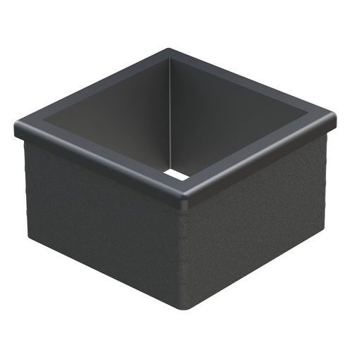 Резьбовая вставка - LEM  - ISC PLASTIC PARTS - из полиэтилена / из полиэтилена низкой плотности (ПЭВД) / прямоугольная