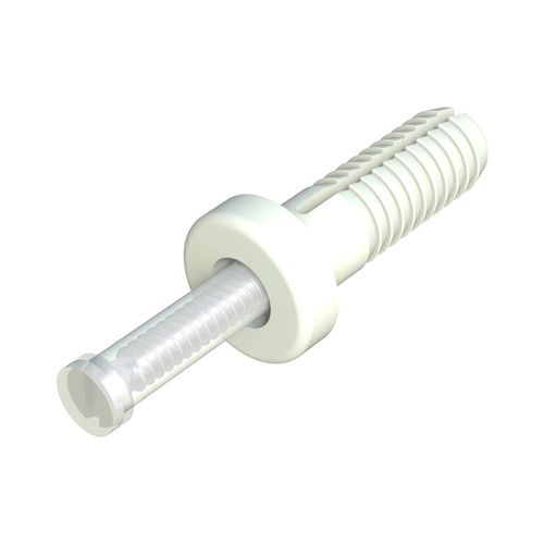 Заклепка глухая заклепка - mrmqs - ISC PLASTIC PARTS - с плоской головкой / из пластика / с расширением