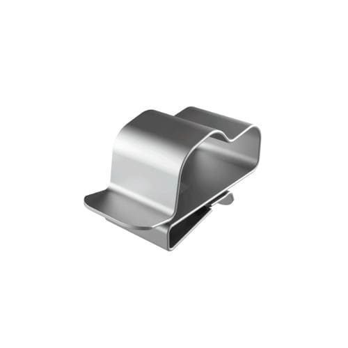 Крепежный хомут из нержавеющей стали - SFB - ISC PLASTIC PARTS - защелкивающийся / с зажимом / коррозионностойкий