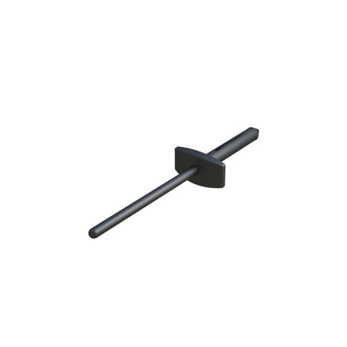 Заклепка глухая заклепка - MRI - ISC PLASTIC PARTS - с плоской головкой / нейлоновая / с разрывом штока