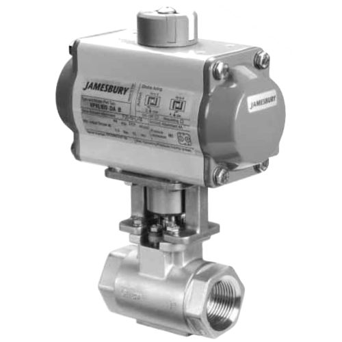 Клапан со сферическим золотником - Eliminator™ series - Metso Automation - для остановки / для размыкания / резьбовой