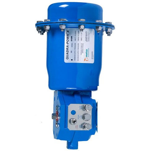 Пневматический привод для клапана - Quadra-Powr X series  - Metso Automation - тип на четверть оборота / мембранный / двойного действия
