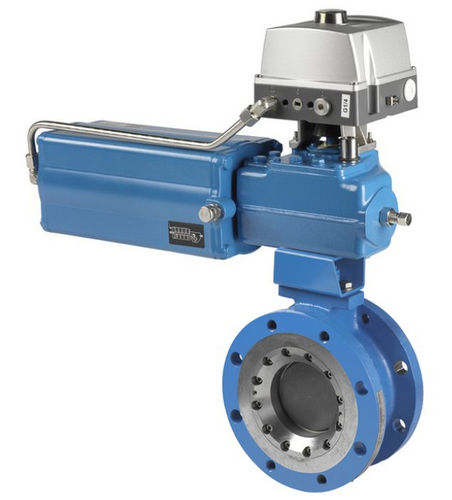 Клапан поворотный затвор - Neles® L6 series - Metso Automation - тройной эксцентриситет / высокоэффективный