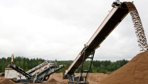 Ленточный конвейер - Lokotrack® CT3.2™ - Metso Automation - горизонтальный / транспортный / подвижный