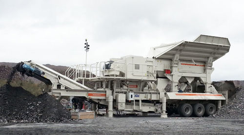 Щековая камнедробилка - Nordberg® NW series - Metso Automation - мобильная / колесная