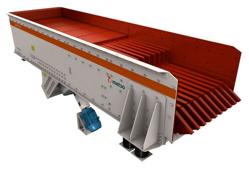 Подающее устройство устройство предварительного просеивания - VF series - Metso Automation - вибрационное / для пресса / с непрерывным движением