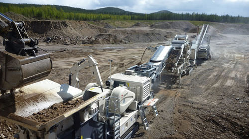 Щековая камнедробилка - Lokotrack® LT120E™  - Metso Automation - мобильная