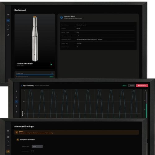 Программное обеспечение для контроля - Microtech Gefell GmbH - сбора / анализа данных / для сбора данных / испытательное