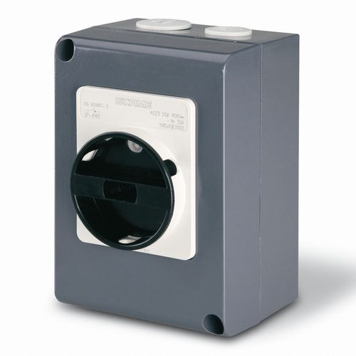 Ротационный разъединитель-выключатель - ISOLATORS-AL series - SCAME PARRE S.p.A. - низкого напряжения / закрытый / с алюминиевой коробкой