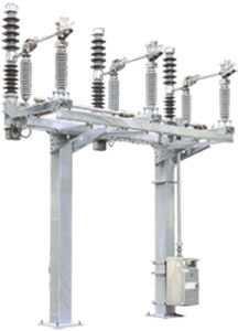 Разъединитель-выключатель среднего напряжения - Mark VI - S&C Electric Company - для наружного применения