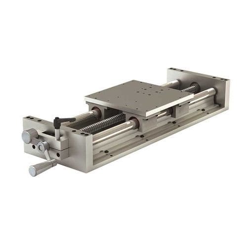 Линейная направляющая с упором - 2HCR - PBC Linear - с шариковым винтом / широкая / из нержавеющей стали