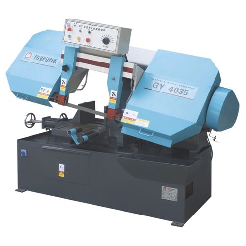 Ленточная пила - GY4035 - Zhejiang Weiye Sawing Machine Co., Ltd - горизонтальная / для шланга / полуавтоматическая