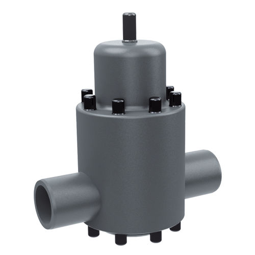 Клапан контроля давления из ПВХ - DHV 712 - ASV Stuebbe GmbH & Co. KG - из ПТФЭ / из СКЭП / мембранный