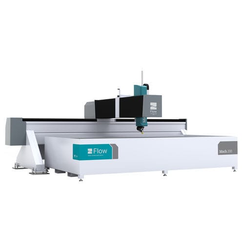 Система резки водно-абразивной струей - Mach 200 series - Flow Europe GmbH - Flow Waterjet Europe - струей воды 3D / для алюминия / для меди