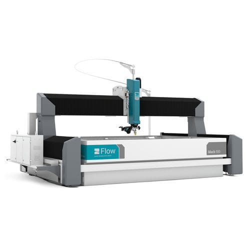 Система резки водно-абразивной струей - Mach 500 series - Flow Europe GmbH - Flow Waterjet Europe - струей чистой воды / струей воды 3D / для металла