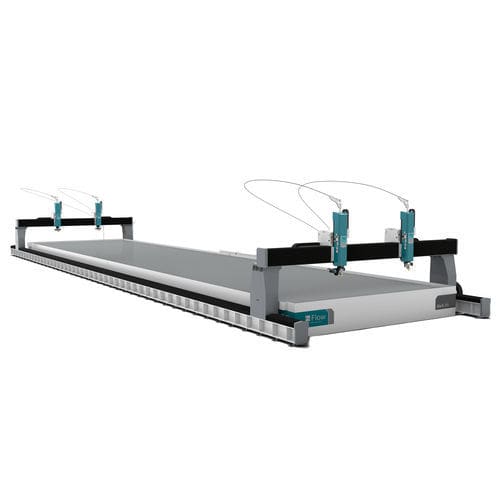 Система резки водно-абразивной струей - MACH 700 series - Flow Europe GmbH - Flow Waterjet Europe - струей чистой воды / для композитов / для металла