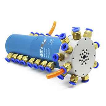 Поворотное соединение для сжатого воздуха - 3016004 Series - SenRing Electronics. - для вакуума / для пара / 16 проходов
