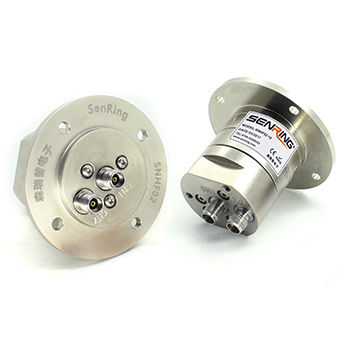 Вращающийся коллектор для передачи сигналов - HF0218-31 Series - SenRing Electronics. - для антенны радаров / высокочастотный / радиочастотный