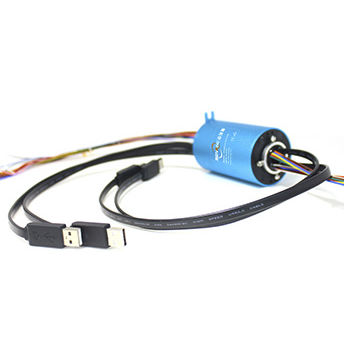 Вращающийся коллектор USB - UH3899-02 Series - SenRing Electronics. - гидравлический / пневматический / стандартный