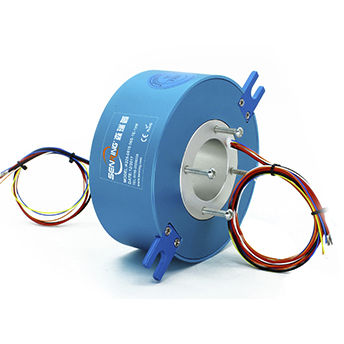 Электрический вращающийся коллектор - K350 Series - SenRing Electronics. - плоского типа / алюминиевый сплав / из золота