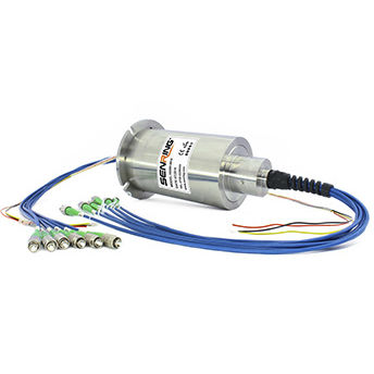 Вращающийся коллектор оптоволокна - FO609 Series - SenRing Electronics. - многоканальный / высокая скорость
