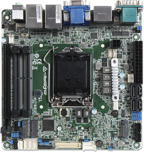 Одноплатный компьютер мини-ITX - WADE-8212-Q470E - PORTWELL - Intel® Celeron® / Intel® Pentium / Intel® Core™ i series