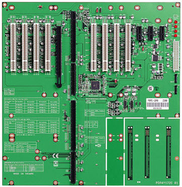 Системная плата PICMG 1.3 - PBPE-13A8 - PORTWELL - PCI Express / PCI / 11-15 посадочных мест
