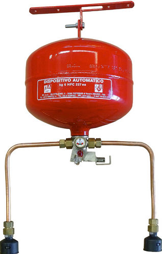 Фиксированный огнетушитель - 10 kg, HFC 227 | AUT10002 - Pii Srl - автоматический