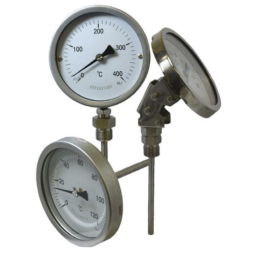 Биметаллический термометр - RIC100 - Riels Instruments - со шкалой / IP65 / ATEX