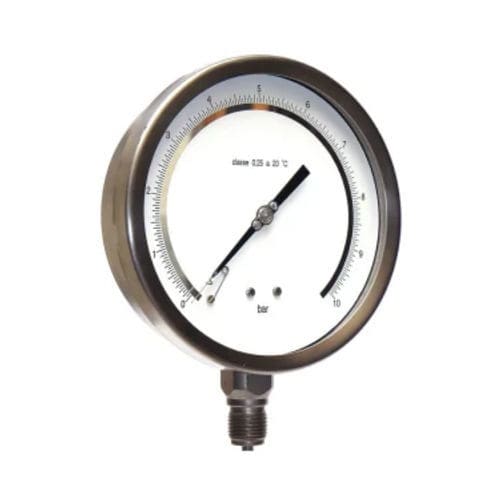 Относительный манометр - RIB850 series - Riels Instruments - со шкалой / резьбовой / G 1/2